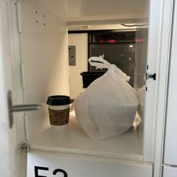 MJ Hongkong Cafe - My food in the locker