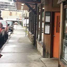 Exterior outside entrance of Alaska Crepe - Ketchikan, Alaska Exterior outside entrance of Alaska Crepe - Ketchikan, Alaska