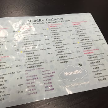 MandRo Teahouse - Bubble Tea Near Me - Davis, California MandRo Teahouse - Bubble Tea Near Me - Davis, California
