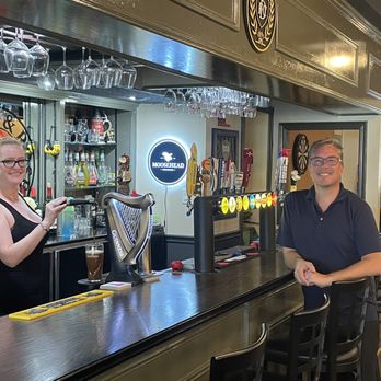 Thistle and Rose - Bar area with owners Ken and Diana - Pubs Near Me - Orangeville, Ontario Thistle and Rose - Bar area with owners Ken and Diana - Pubs Near Me - Orangeville, Ontario