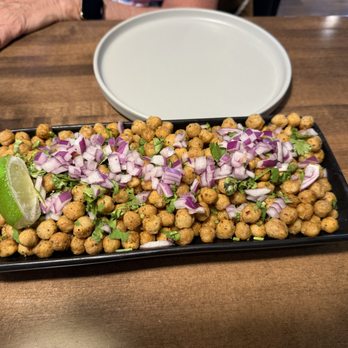 Amrut Fusion - Bourbon House & Fine Dining - Fried Chickpeas - Whiskey Bars Near Me - Chesterfield, Missouri