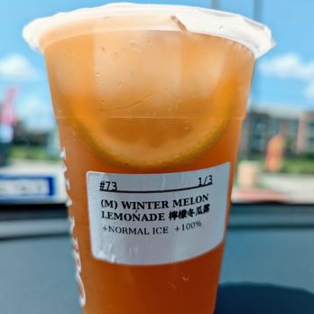 Wanpo Tea Shop - Winter Melon Lemonade - Tea Rooms Near Me - Katy, Texas