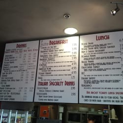 Genoa Coffee and Wine - Menu
