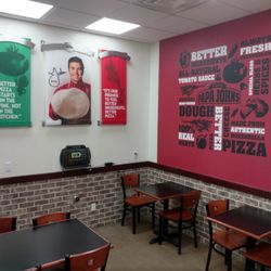 Papa Johns Pizza - Don't want to take it with you, have a seat and enjoy.