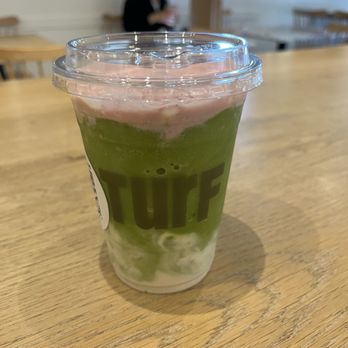 TurF - strawberry matcha cloud smoothie - Cafes Near Me - Vancouver, British Columbia TurF - strawberry matcha cloud smoothie - Cafes Near Me - Vancouver, British Columbia