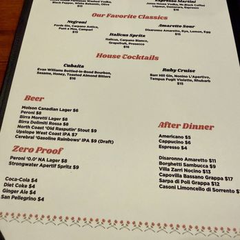 Florence Supper Club - Drink Menu - Italian Near Me - Denver, Colorado Florence Supper Club - Drink Menu - Italian Near Me - Denver, Colorado