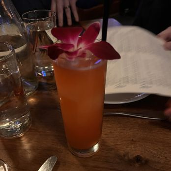 Bluebeard - I cannot remember but it is a specialty cocktail - New American Near Me - Indianapolis, Indiana