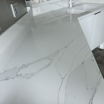 Stone Works Marble & Granite - another long strech of stone to the sink - General Contractors Near Me - Miami Lakes, Florida