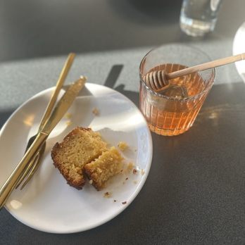 Fraîche - Cornbread and Fraiche old fashioned - French Near Me - Washington, DC, District of Columbia