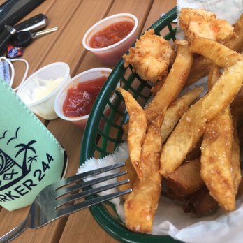 Marker 244 - Fried shrimp basket...half eaten! - Seafood Near Me - Port Royal, South Carolina Marker 244 - Fried shrimp basket...half eaten! - Seafood Near Me - Port Royal, South Carolina