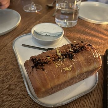 Crown Shy - complimentary bread - New American Near Me - New York, New York