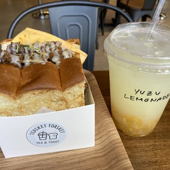 Gold Miss - Bulgogi sandwich with a yuzu lemonade - Bubble Tea Near Me - Honolulu, Hawaii