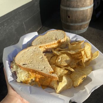 Bounty Meat & Cheese - Bounty Food Truck's Reuben (most popular and employees strongly recommended!) - Specialty Food Near Me - Eugene, Oregon