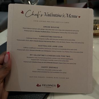 Fieldings Steak - Menu - Steakhouses Near Me - Houston, Texas Fieldings Steak - Menu - Steakhouses Near Me - Houston, Texas