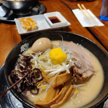The Ramen Butcher - Shiro miso with added egg - Ramen Near Me - Burnaby, British Columbia The Ramen Butcher - Shiro miso with added egg - Ramen Near Me - Burnaby, British Columbia