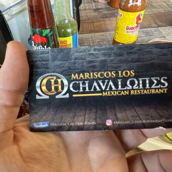 Mariscos Los Chavalones - The restaurant's card. - Seafood Near Me - Anaheim, California Mariscos Los Chavalones - The restaurant's card. - Seafood Near Me - Anaheim, California