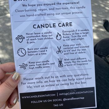 Candles on Tap - Candle care - Candle Stores Near Me - Encinitas, California