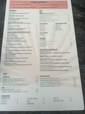 Menu photo 2 Tropico Rooftop Cantina Clearwater Beach, FL Menu photo 2 Tropico Rooftop Cantina Clearwater Beach, FL