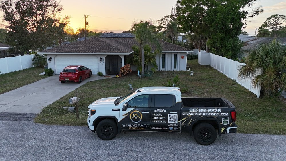 Slide of Steadfast Roofing