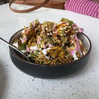Banaras - Palak patte ki chaat - Indian Near Me - Bellevue, Washington