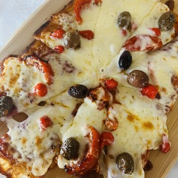 The Wine Spot - Veggie, salame, and cheese flatbread - Wine Bars Near Me - Edgewood, Washington