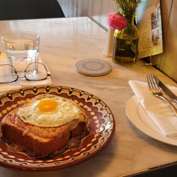 Kitchen at Cobble Hill - Croque Madame avec l'oeuf. - New American Near Me - Brooklyn, New York Kitchen at Cobble Hill - Croque Madame avec l'oeuf. - New American Near Me - Brooklyn, New York