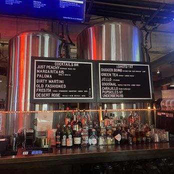Arts District Brewing - Cocktails/ Shots Menu - American Near Me - Los Angeles, California