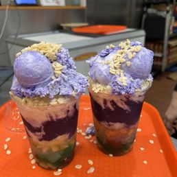 I've been in Tracy for a few years now and tried every halo-halo in town, and by far the best one is at L & L Hawaiian BBQ. I've been in Tracy for a few years now and tried every halo-halo in town, and by far the best one is at L & L Hawaiian BBQ.