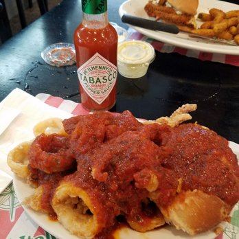 Randazzo's Clam Bar - Calamari HOT! - Seafood Near Me - Brooklyn, New York
