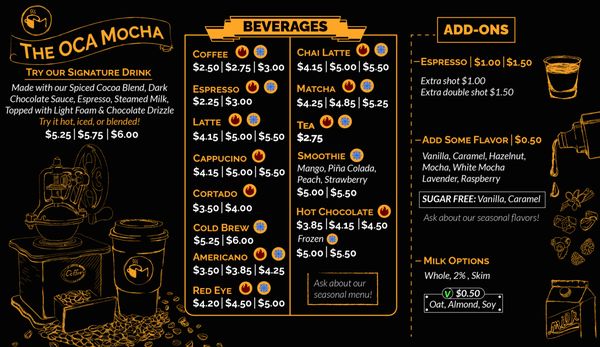 Menu photo 6 Oca Mocha Arbutus, MD