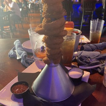 Ford's Garage Oviedo - Appetizer onion rings :) - Burgers Near Me - Oviedo, Florida