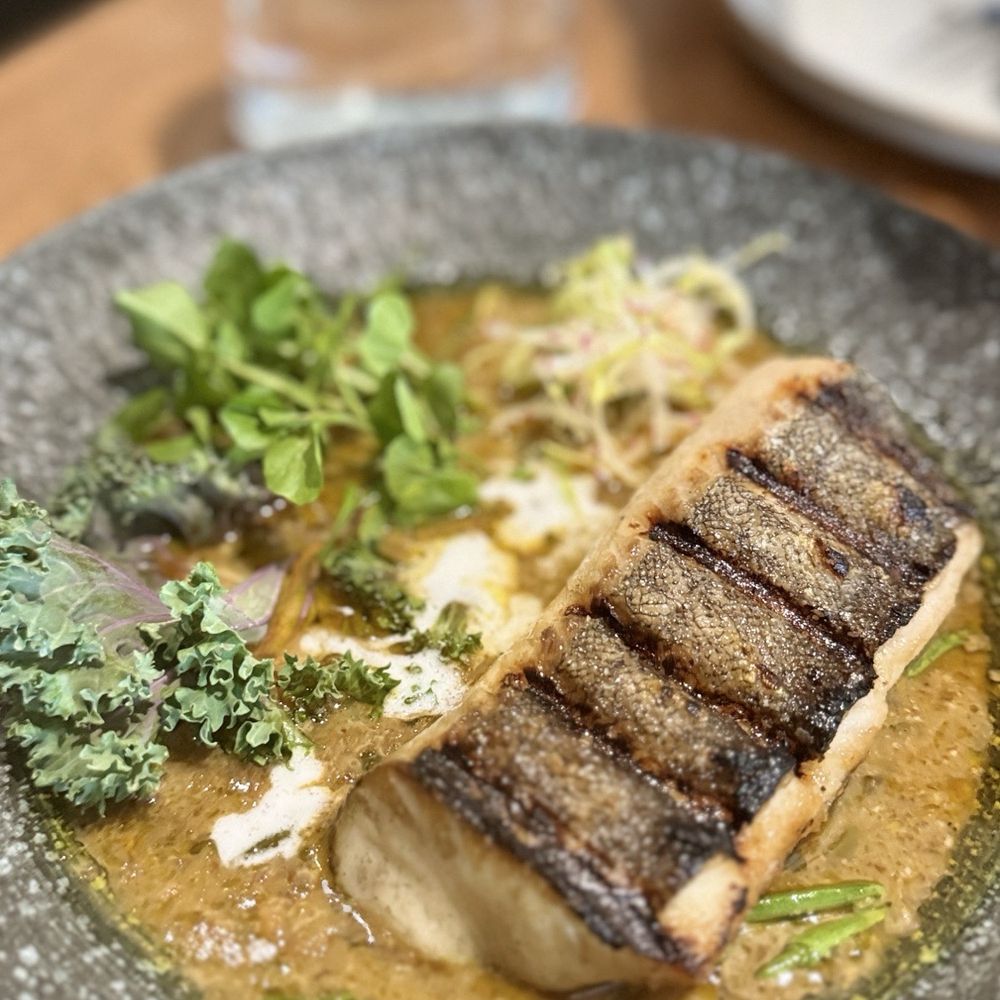 Prik Hom - Black cod with curry - Thai Near Me - San Francisco, California Prik Hom - Black cod with curry - Thai Near Me - San Francisco, California