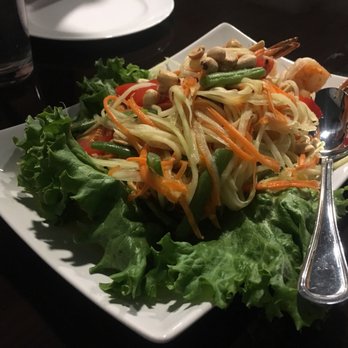 Silk Thai Restaurant - Huge and delicious papaya salad - Thai Near Me - Charlottesville, Virginia