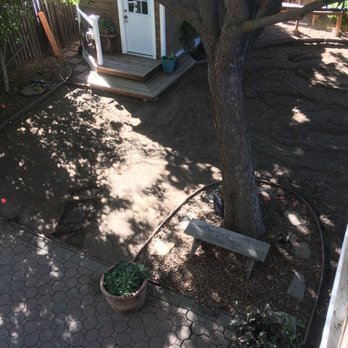 Munoz Landscaping - a backyard with a tree and a shed - Landscaping Near Me Munoz Landscaping - a backyard with a tree and a shed - Landscaping Near Me
