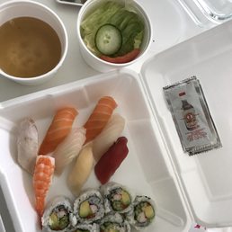 Sushi A Lunch (~$13)