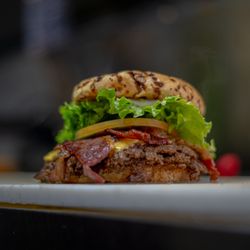 Slap Box Food Truck - The ultimate Bacon Banger. Fresh high quality ingredients is what makes this a BANGER.