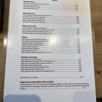 Jingle Bao - Menu from March 2023 (side 2) - Asian Fusion Near Me - Vancouver, British Columbia Jingle Bao - Menu from March 2023 (side 2) - Asian Fusion Near Me - Vancouver, British Columbia