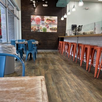 Tropical Smoothie Cafe - Seating inside - Juice Bars & Smoothies Near Me - Raleigh, North Carolina Tropical Smoothie Cafe - Seating inside - Juice Bars & Smoothies Near Me - Raleigh, North Carolina
