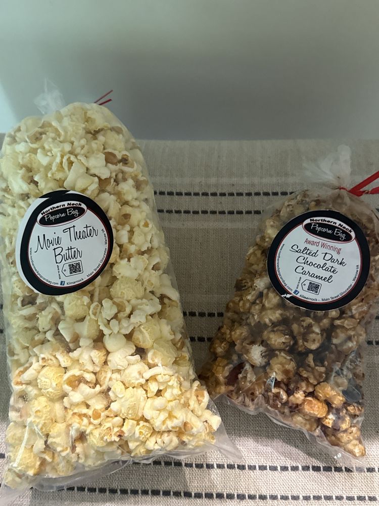 Northern Neck Popcorn Bag Logo