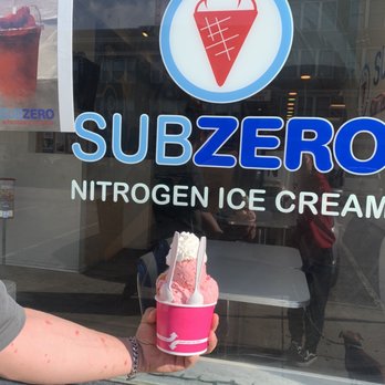 Sub Zero Nitrogen Ice Cream - I've cream and front window - Desserts Near Me - Indianapolis, Indiana Sub Zero Nitrogen Ice Cream - I've cream and front window - Desserts Near Me - Indianapolis, Indiana