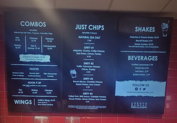 Menu photo 3 Gordon Ramsay Fish & Chips New York, NY Menu photo 3 Gordon Ramsay Fish & Chips New York, NY