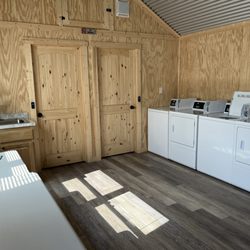 Aledo RV Community - Laundromat with two showers