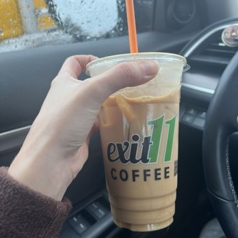 Exit 11 Coffee - Iced Maple latte! - Coffee & Tea Near Me - Brentwood, Missouri