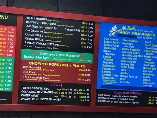Menu photo 3 Cook Out Durham, NC