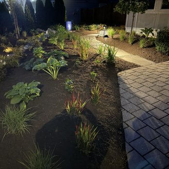 Bear Creek Landscaping & Construction - New path with great lighting! - Landscaping Near Me - Redmond, Washington Bear Creek Landscaping & Construction - New path with great lighting! - Landscaping Near Me - Redmond, Washington