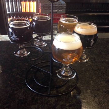 Bottle Logic Brewing - Their beer flight - Breweries Near Me - Anaheim, California Bottle Logic Brewing - Their beer flight - Breweries Near Me - Anaheim, California