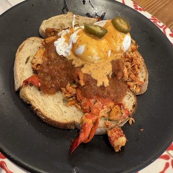 La Panadería Bakery Café - Lobster egg Benedict - Bakeries Near Me - San Antonio, Texas