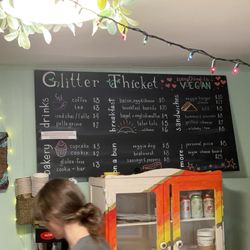 Glitter Thicket - Menú