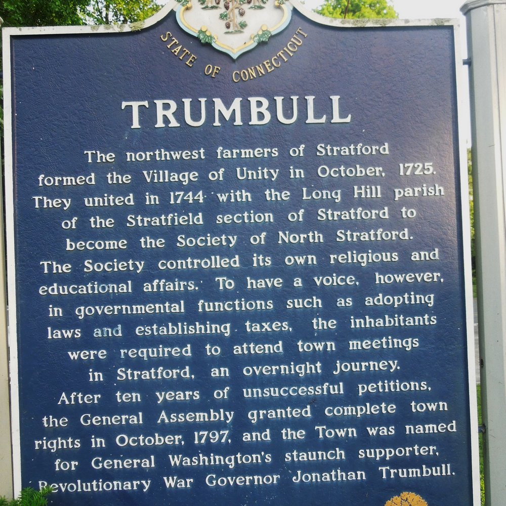 Trumbull Historical Marker - Landmarks & Historical Buildings Near Me - Trumbull, Connecticut Trumbull Historical Marker - Landmarks & Historical Buildings Near Me - Trumbull, Connecticut