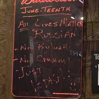 Rendezvous Bar & Grill - sign in the bar - American Near Me - Tillamook, Oregon